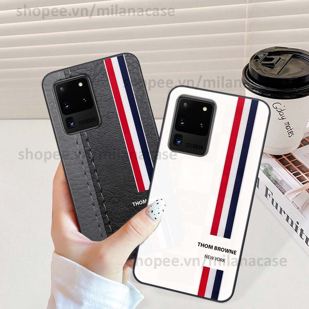 Ốp Samsung S20 Ultra in hình các thương hiệu nổi tiếng trẻ trung thể thao cá tính