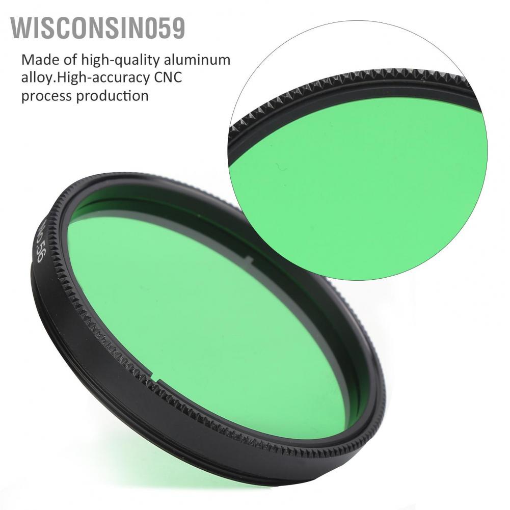 Wisconsin059 Astronomical Telescope Filter 2 Inch 50.8mm Aluminium Alloy Moon Accessories