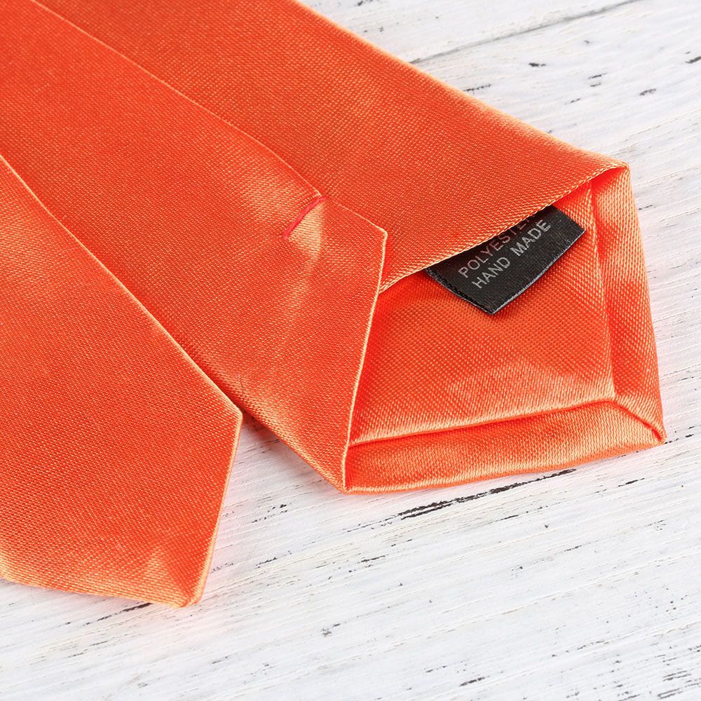 CLEVER Fashion Casual Neck Skinny Solid Silk Wedding Tie Necktie