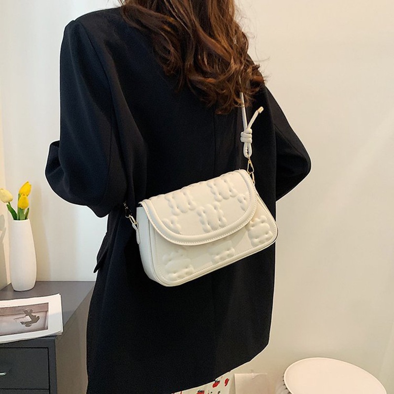 Túi Đeo Vai Khóa Nam Châm Đơn Giản Cá Tính Thời Trang Cho Nữ