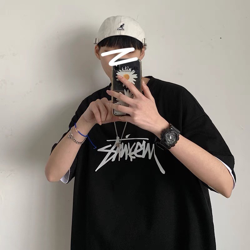 Áo thun phông nam nữ form rộng tay lỡ unisex  AT 527