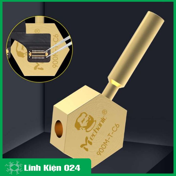 Đế nhiệt mini Mechanic 900M-T-C6 gắn tay hàn, lấy ic, tách main linh kiện tiện lợi