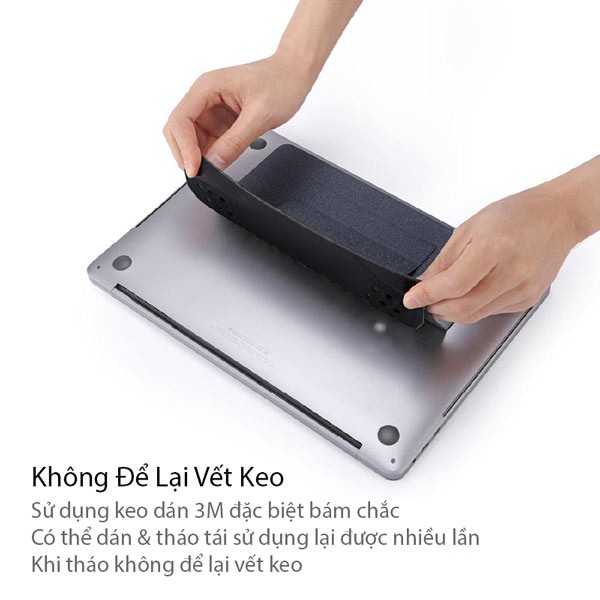 Đế Nâng Macbook Siêu Mỏng Moft Stand x DesignNest Siêu Nhẹ, Siêu Mỏng, 2 Góc Độ Điều Chỉnh Dùng Cho Laptop 11 - 16 inch