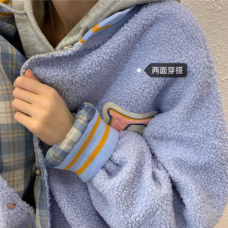 Áo Khoác Nữ Dáng Rộng Thời Trang Phong Cách Hàn Quốc | BigBuy360 - bigbuy360.vn