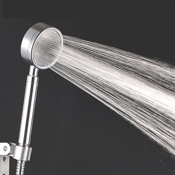 Bộ bát sen tắm chất liệu nhôm nguyên chất tăng áp 300%-400% (Kèm dây sen Inox + Cài Sen) - HV Store 234