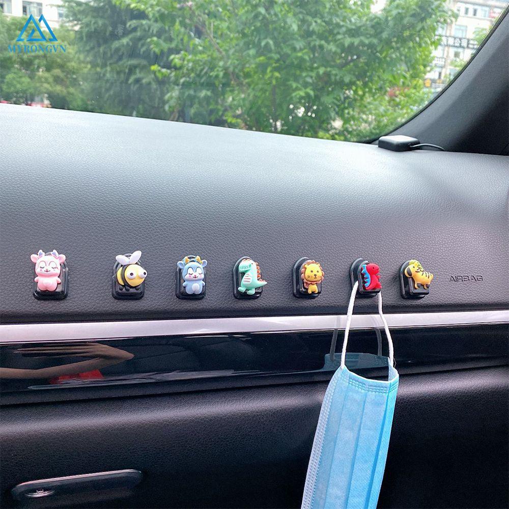 Set 2 Móc Treo Đồ Gắn Tường Hình Động Vật Đa Năng Tiện Dụng