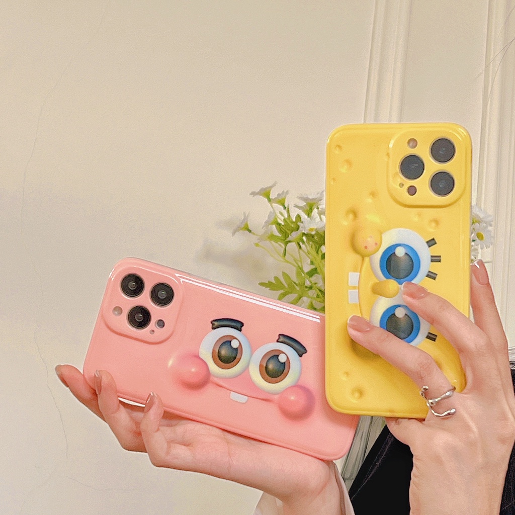 Ốp Điện Thoại In Hình SpongeBob Cho Iphone 7plus 8plus X XS XR XSMAX 11 11PROMAX 12 12PRO 12PROMAX 13 13PRO 13PROMAX