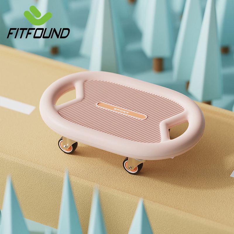 Đĩa Trượt Tập Cơ Cốt Lõi Gym Pilates- Gliding Disc, Sliding Disc Có Bánh Xe 360 Độ Sử Dụng Như Con Lăn Tập Bụng