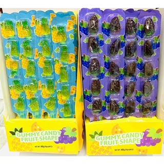 kẹo dẻo trái cây xiên que Jolly Joy:hộp 20que