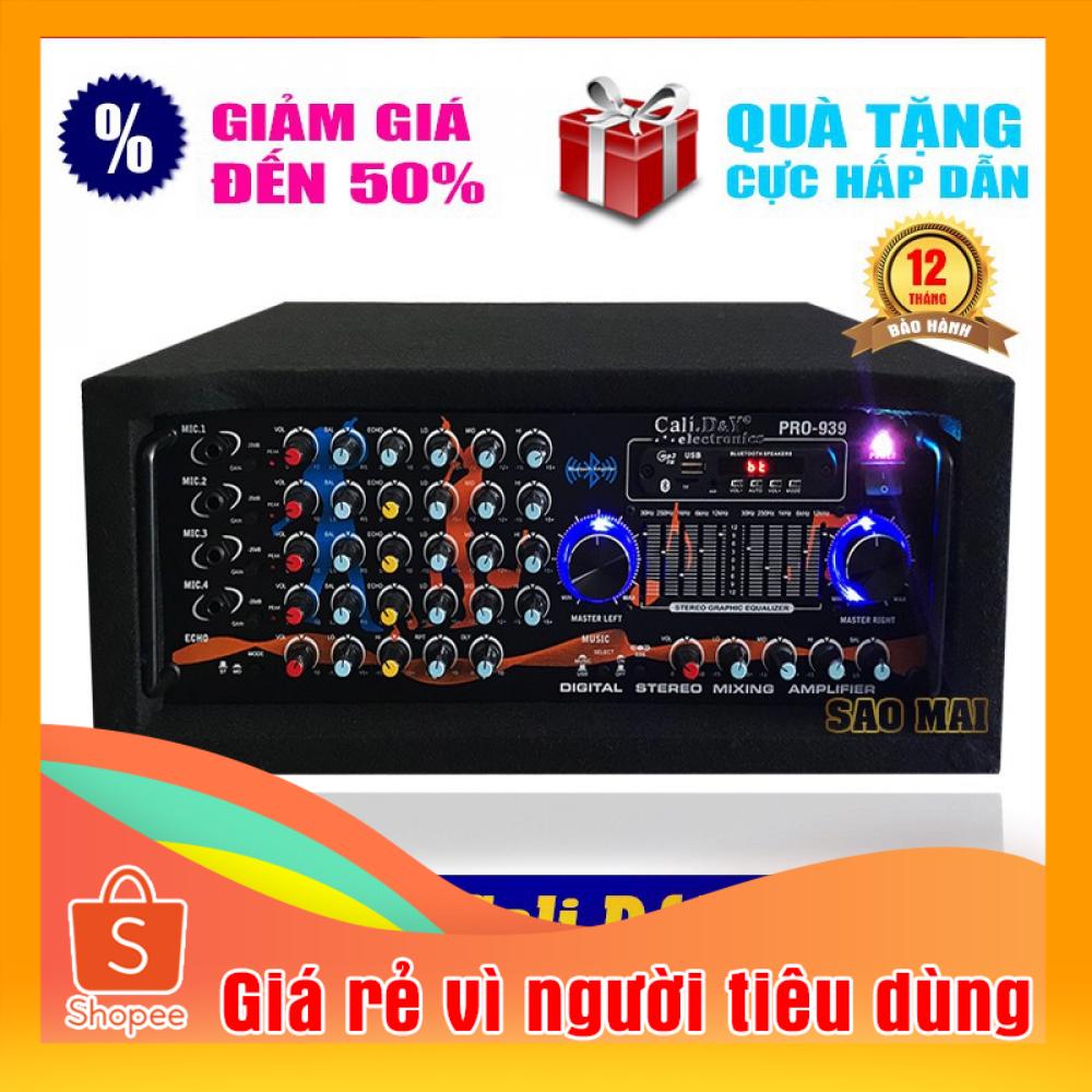 Amply nỉ karaoke bluetooth sân khấu cali dy pro-939