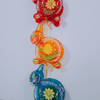 Lồng đèn Trung thu giấy kiếng hình con thỏ