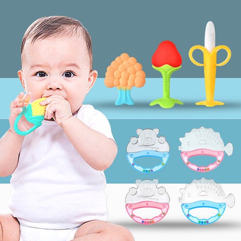 ✨Núm Vú Giả✨ Đồ Chơi GặM BằNg Silicone Cho Bé