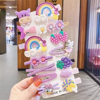 Set 14 Kẹp Tóc Dễ Thương Cho Bé Gái
