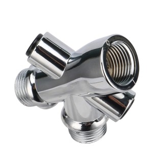 1 Đầu Tắm Bộ Chia Nước 1 / 2 "Nam / Nữ Ren 3 Chiều Nhựa Lắp