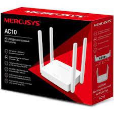 [Mã 159ELSALE hoàn 7% đơn 300K] Router Wi-Fi Băng Tần Kép AC1200 Mercusys Ac10