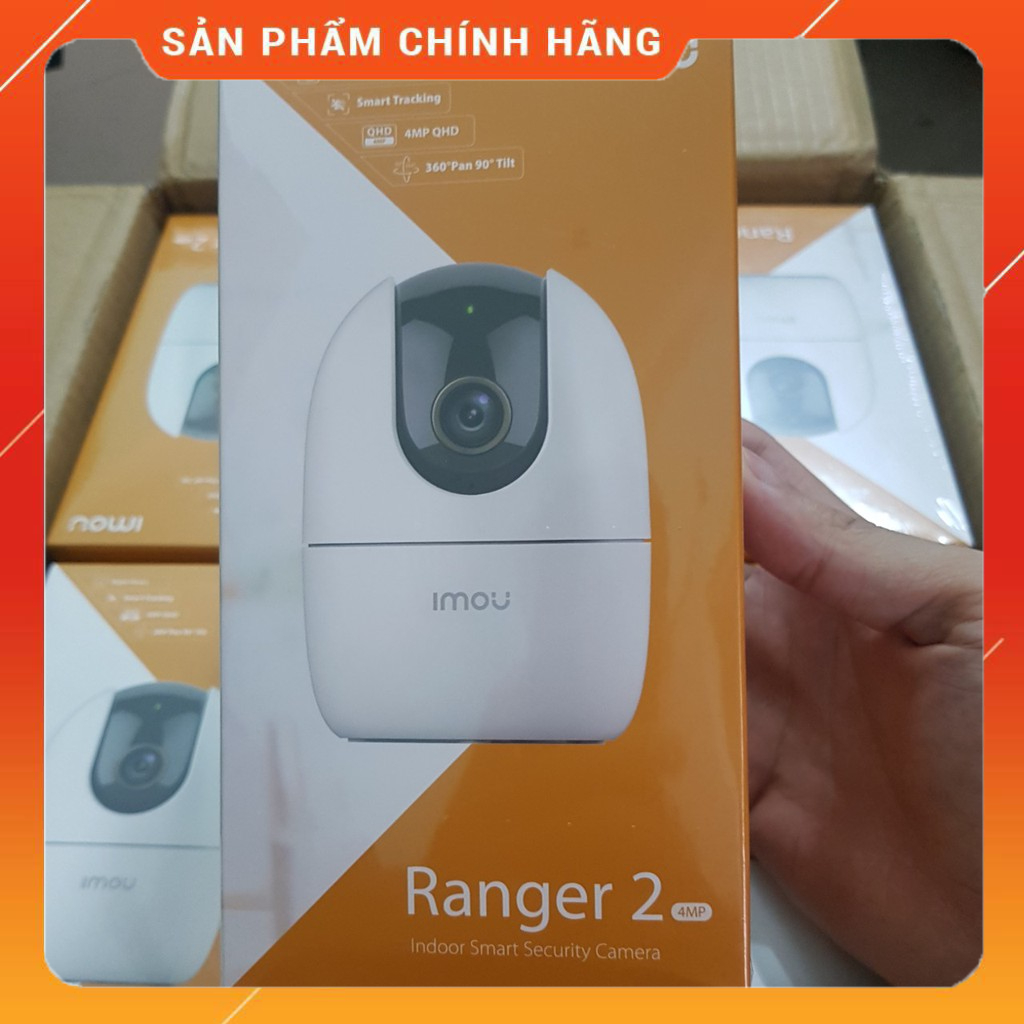 Camera Wifi 4MP IPC-A42P IMOU phát hiện người lạ bằng AI - Đàm thoại 2 chiều - Hỗ trợ thẻ nhớ - Hàng chính hãng