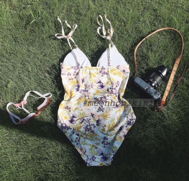 Bikini hoa tím meonhobikini cắt tag | BigBuy360 - bigbuy360.vn