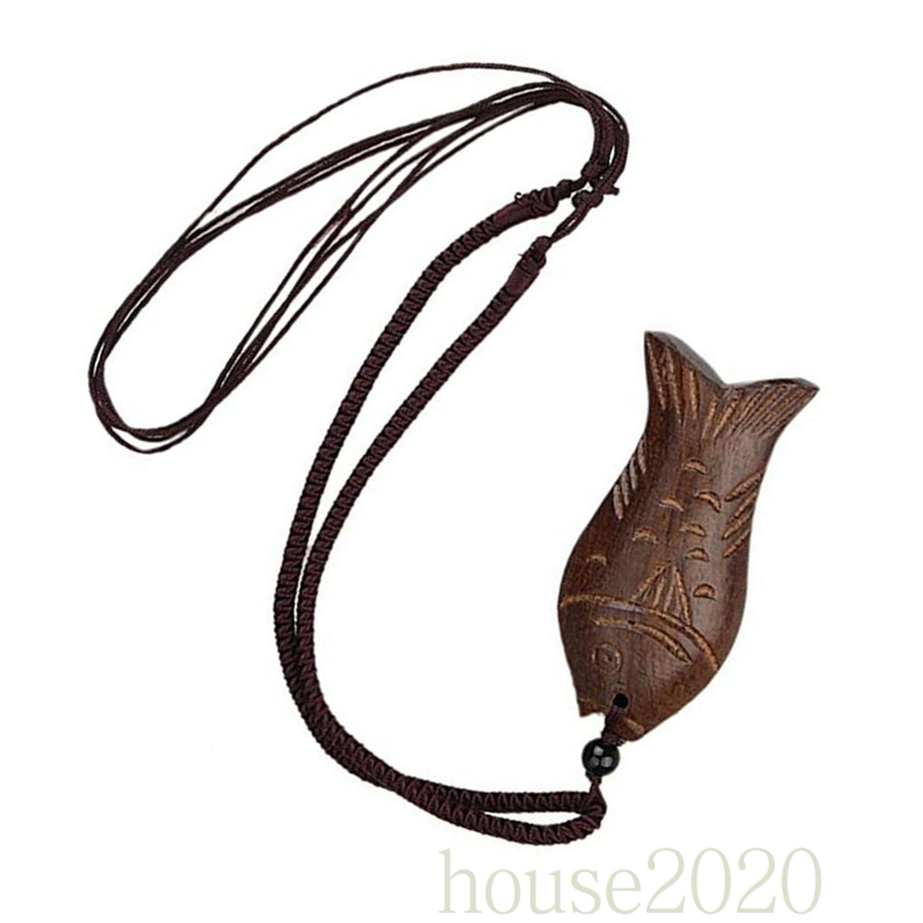 Dây chuyền mặt gỗ hình con cá đẹp mắt cổ điển 2020