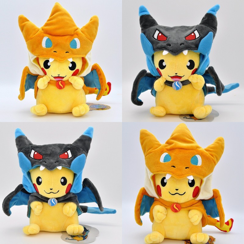 POKEMON đồ chơi nhồi bông Hình Pikachu Dễ Thương