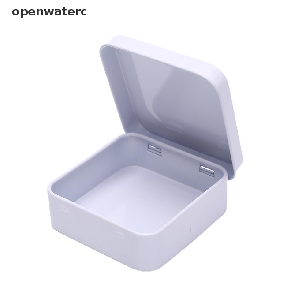 Hộp Thiếc Mini Hình Vuông Đựng Trang Sức / Đồng Xu Tiện Dụng