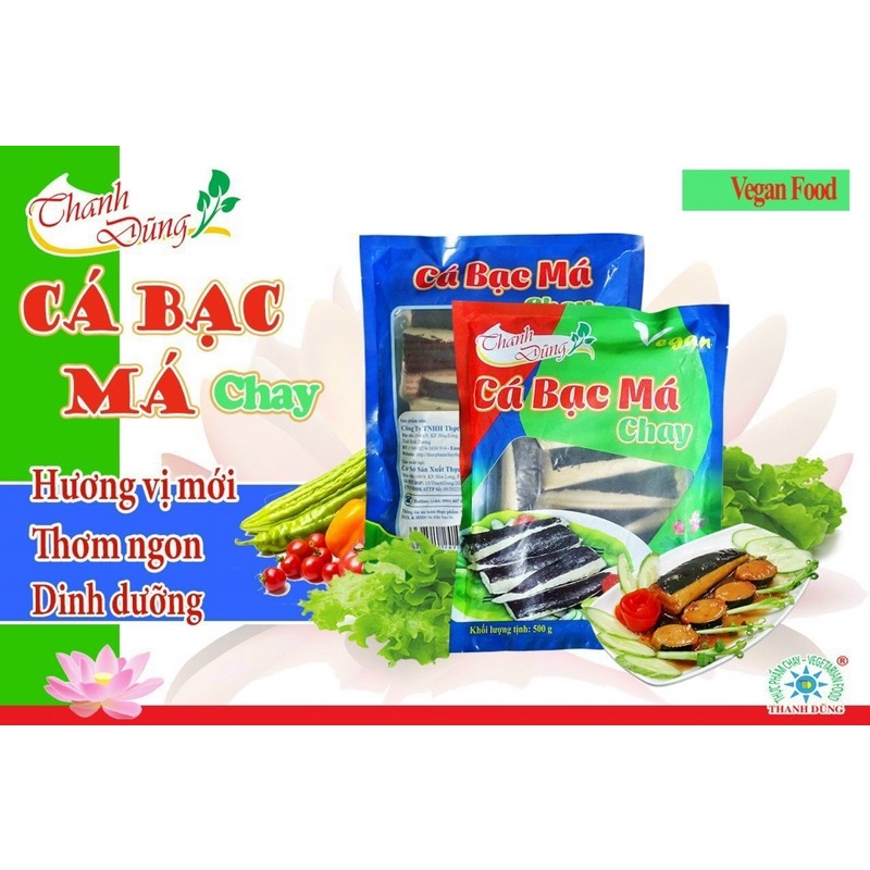 CÁ BẠC MÁ CHAY THANH DŨNG/Hương vị mới, thơm ngon, bổ dưỡng