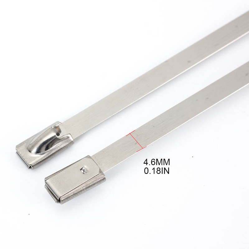 Dây Cáp Khóa Zip Bằng Thép Không Gỉ Cho Ống Xả
