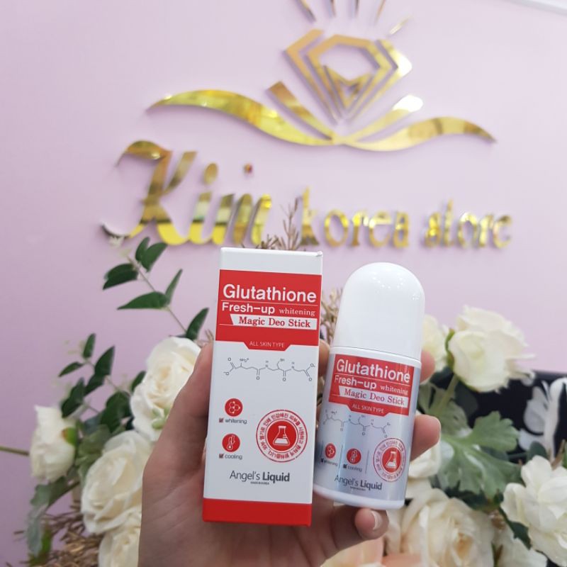 Lăn nách dưỡng trắng giảm thâm Glutathione magic deo stick