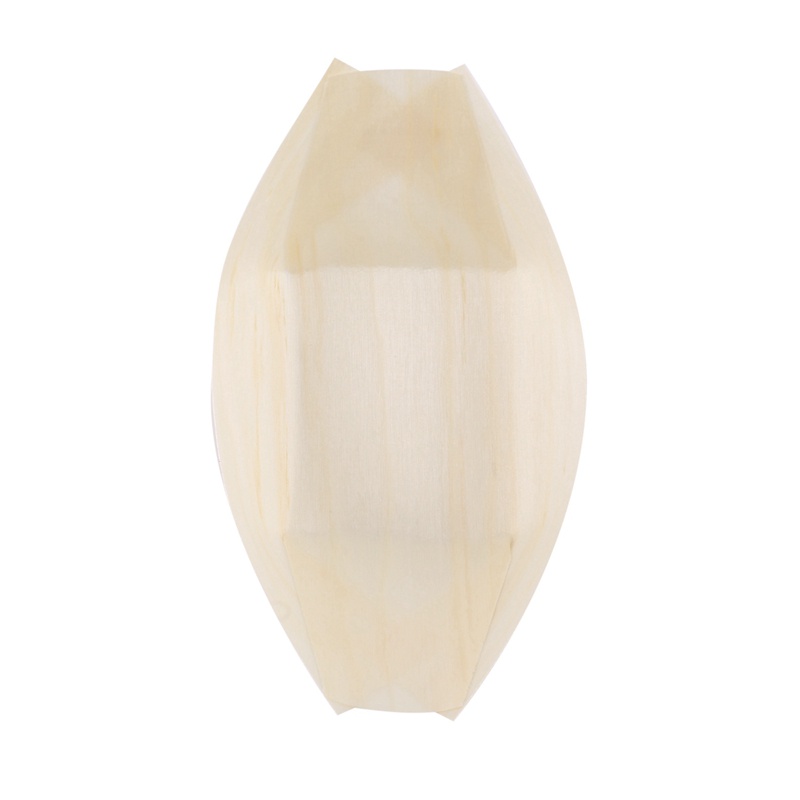 Bộ 50 chén gỗ 11cm x 6.5cm có thể phân hủy được