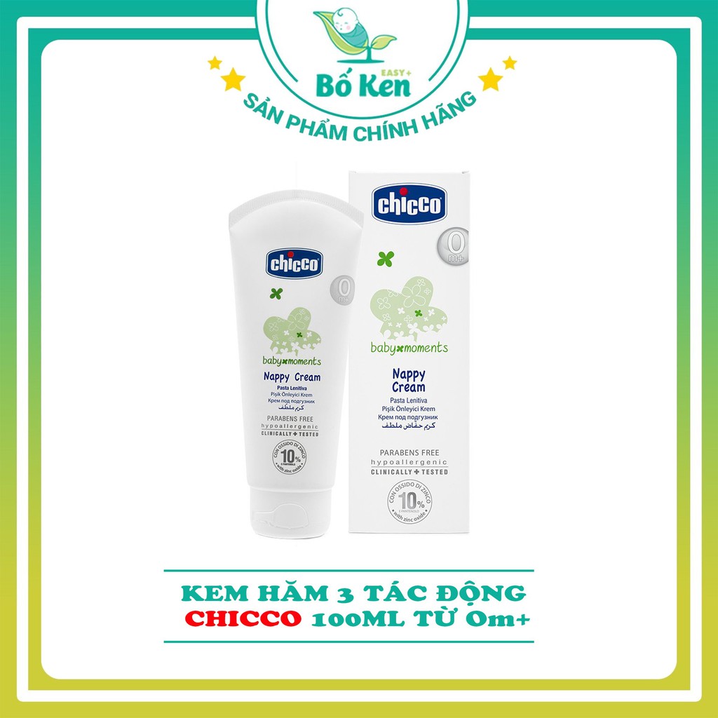 Shop Bố Ken Kem hăm 3 tác động Chicco 100ml [ 0m+ ]