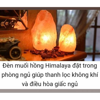 [4-5kg] Đèn đá muối hồng Himalaya