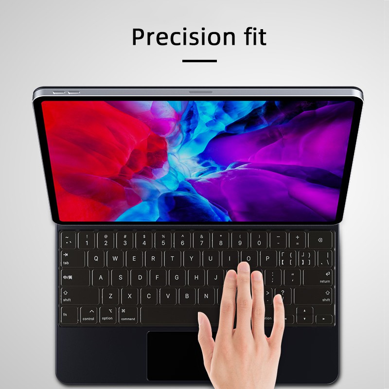 Suitable for magic keyboard film 2022 IPad Pro4 11 inch ipad pro 6 12.9 ipad air 4/5 10.9 protection Cover silicone transparent keyboard Cover