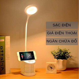 Đèn học để bàn bóng led tgx - 772/ 7010/ 792 tích hợp ống cắm bút