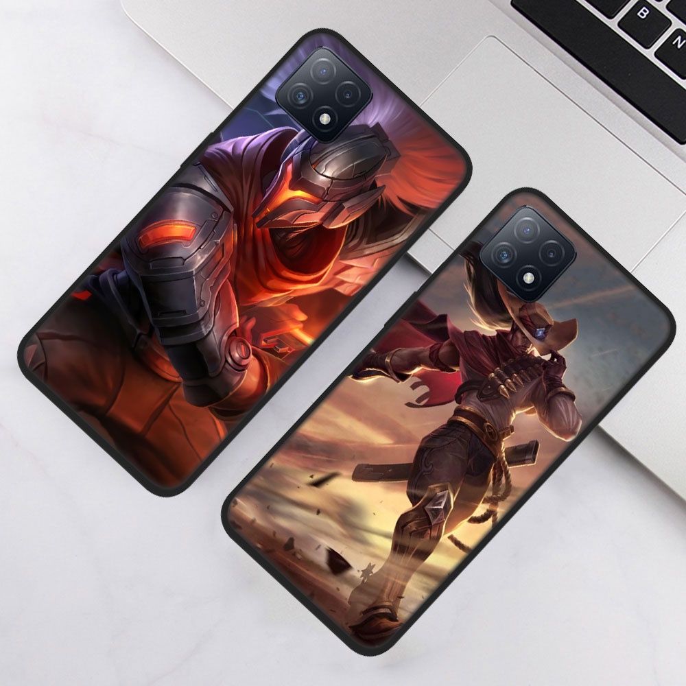Ốp Điện Thoại Silicon Mềm Hình Usi138 Yasuo League Of Legends Cho Oppo A93 A92S A92 A91 A72 A54 A53 A52 A32 A31 A15 A15S A8