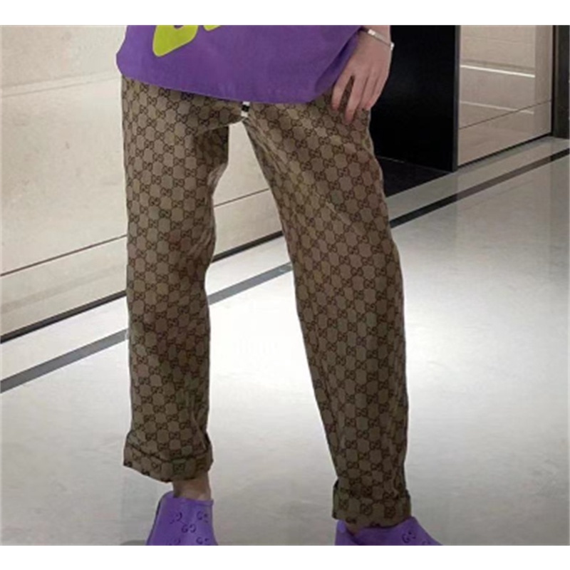 Quần Dài Thể Thao Vải Cotton Lưng Thun Thời Trang Cao Cấp Dành Cho Nam Nữ