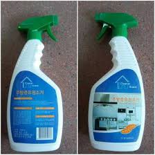 Chai xịt tẩy rửa vệ sinh nhà bếp ga từ Hàn Quốc bình nước lau đồ dùng phòng kitchen cleaner 500ml mini