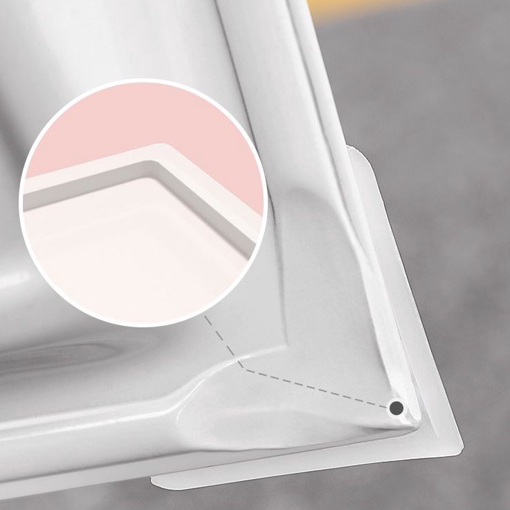 Bộ 2 Miếng Bọc Góc Cửa Xe Hơi Bằng Silicone Chống Trầy Xước