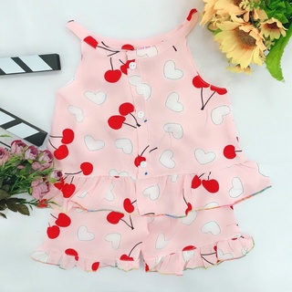 Bộ đùi bé gái vải tole/lanh loại 1 size 16-18kg