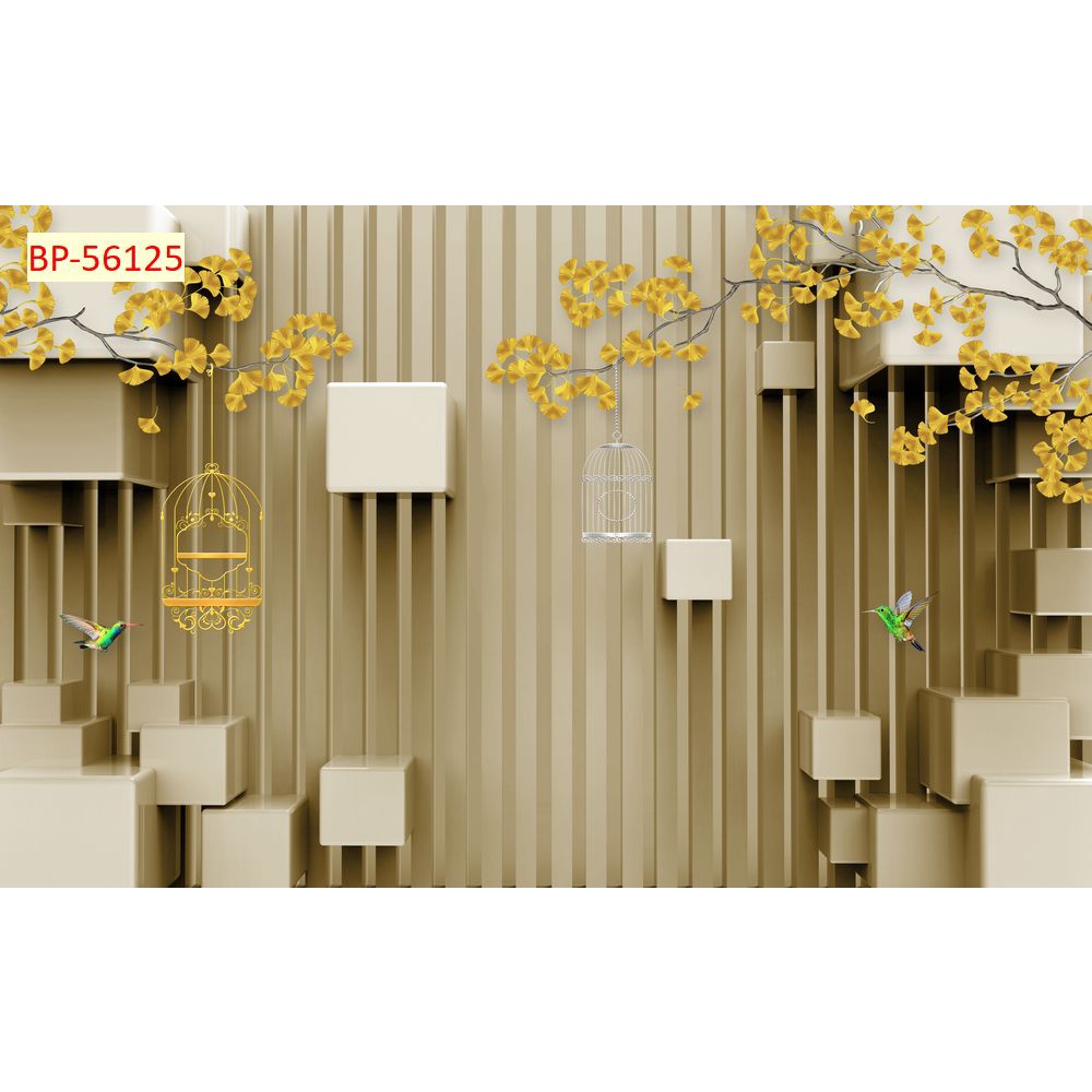 Tranh dán tường Hoa Mộc Lan Màu sắc tươi sáng, độ sắc nét cao, độ bền màu từ 10 năm trở lên