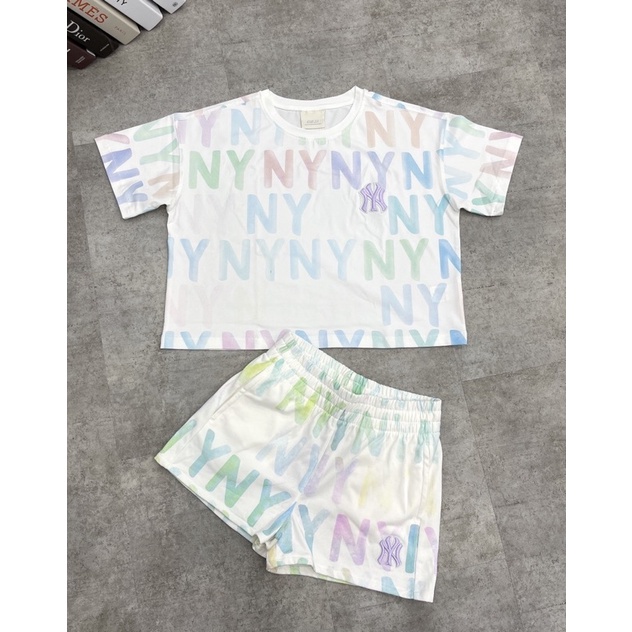 (Hàng xuất chuẩn)Áo Crtop trắng in 7 màu vãi mềm mịn