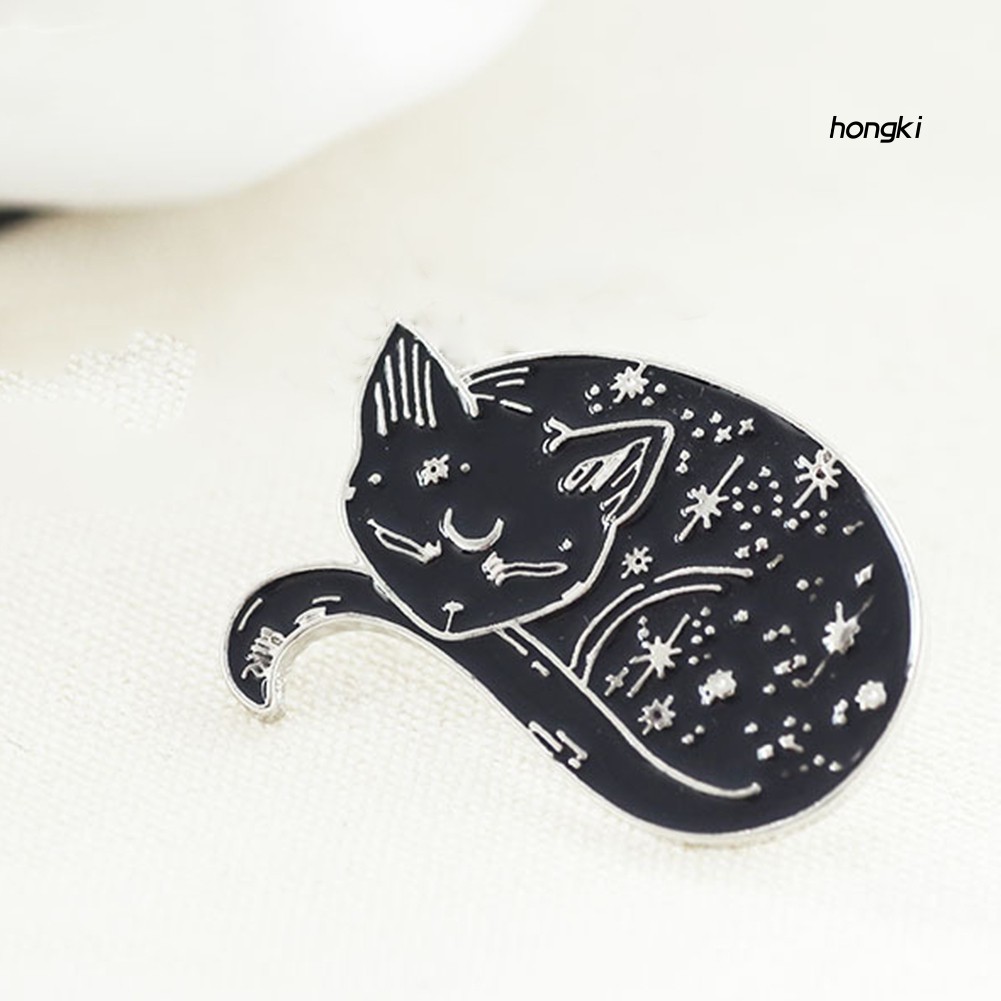 Ghim Cài Áo Hình Chú Mèo Dễ Thương Thời Trang Cho Nam Nữ