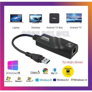 Usb 3.0 to Lan RJ45 Gigabit 1000Mbps