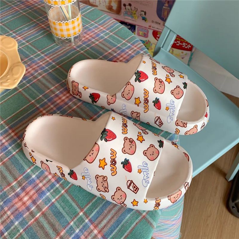 Dép Bánh Mì Gấu Teddy Đáng Yêu (Hàng Đặt Trước)