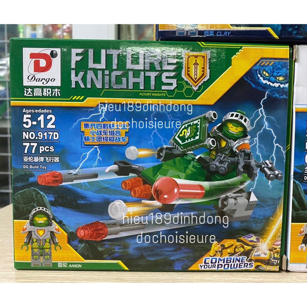 Lắp ráp xếp hình NEXO KNIGHTS 917