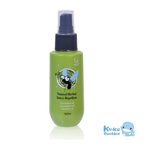 Tinh dầu tự nhiên chống muỗi và công trùng cho bé (dạng xịt) Kuku Duckbill Ku1123A - 100ml