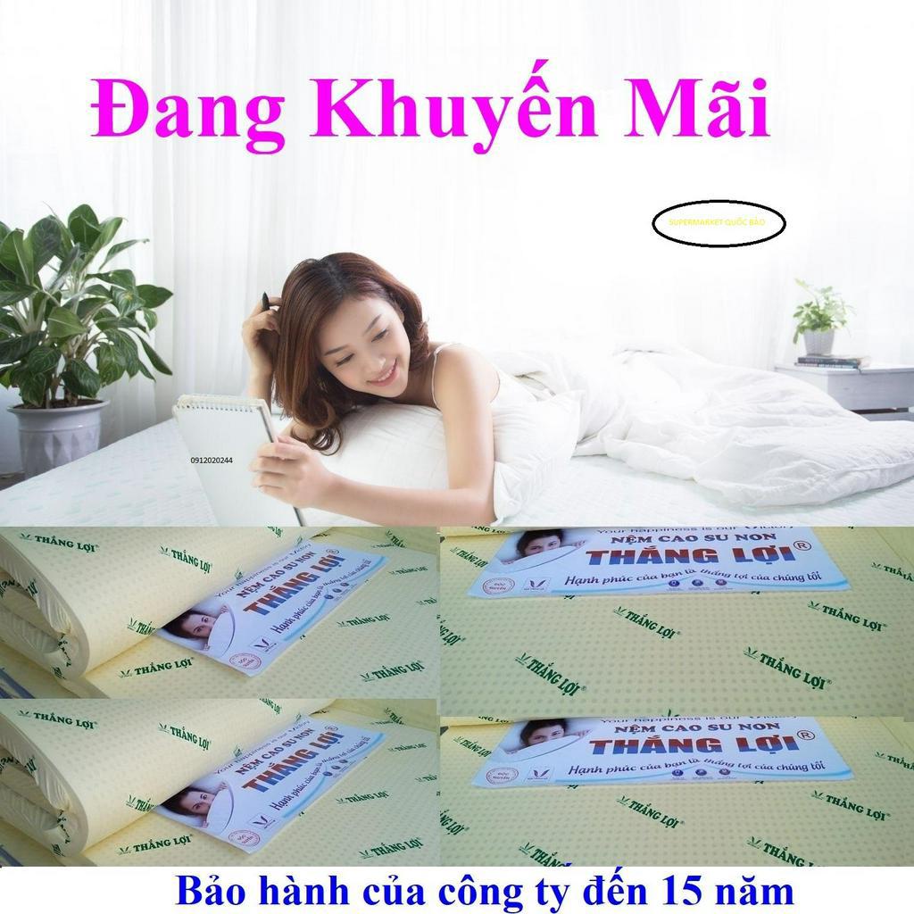 Nệm cao su non Thắng Lợi 160x200x10cm - Phụ Kiện Mall
