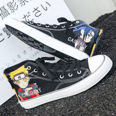 One Piece Breathable Trend Anime All-match Anime Graffiti giày nam