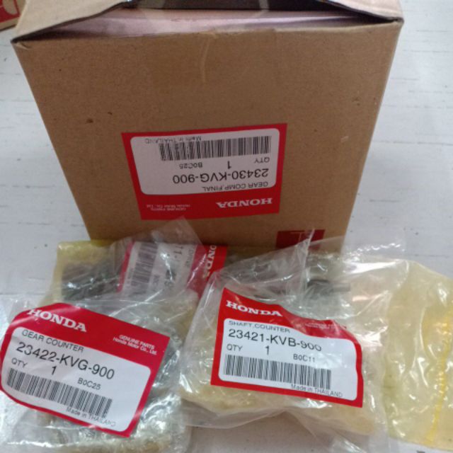 Bộ Nhông láp Honda AB Air Blade 110 Thái 2007 2008 2009 2010 2011 AB ĐẦU BÒ 2011 2012