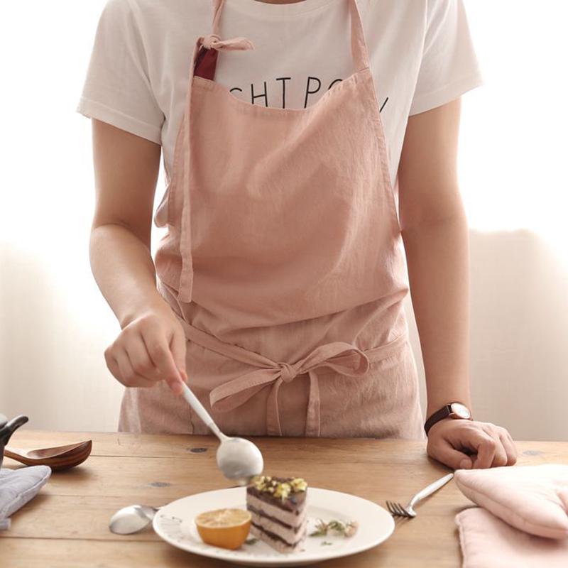 Tạp Dề Cotton Phong Cách Nhật Bản