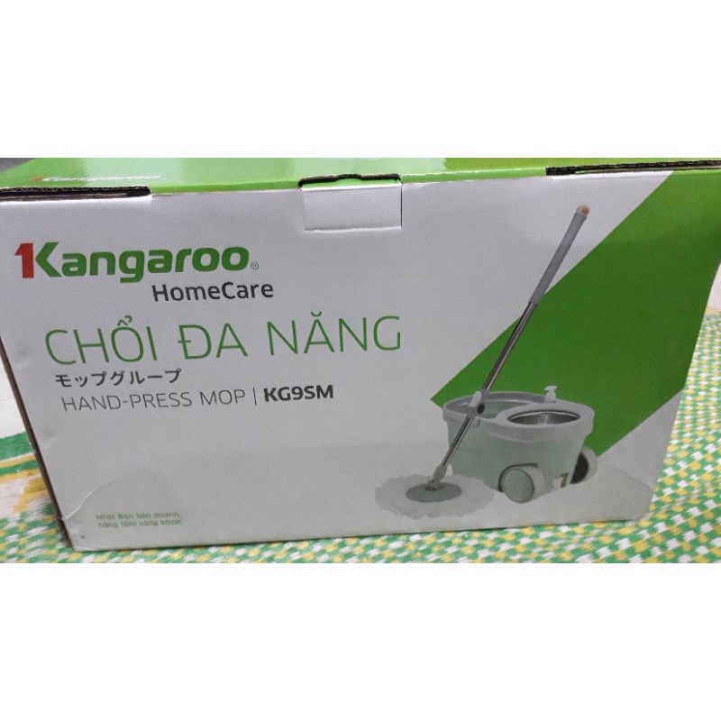 Cây Lau Nhà Thông Minh Kangaro, Cây Lau Nhà 360 Độ KG26M Và KG9SM, Tách Nước Bẩn Với Hệ Thống Tự Giặt Thảnh Thơi