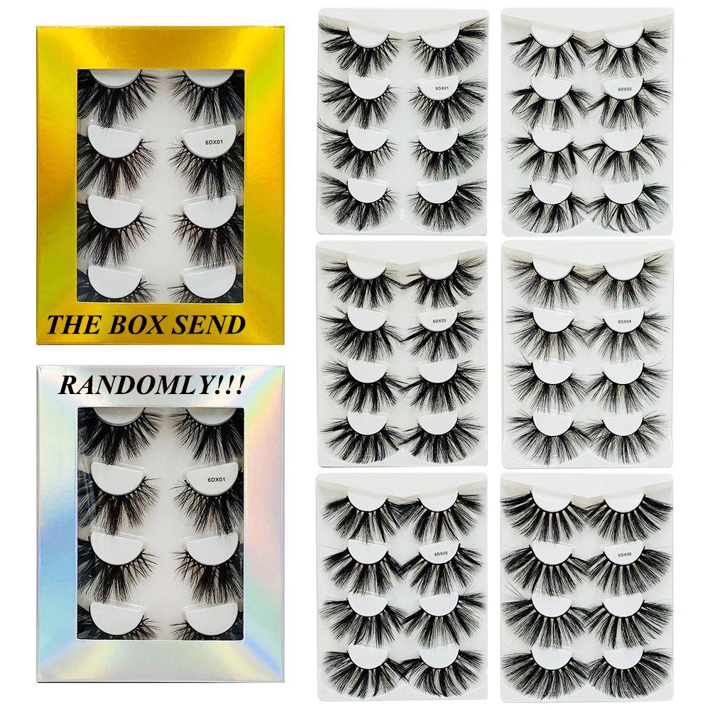 Set 4 Cặp Lông Mi Giả 25MM MIH SKONHED Chất Lượng Cao